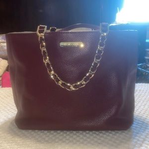 Michael Kors Burgundy tote purse